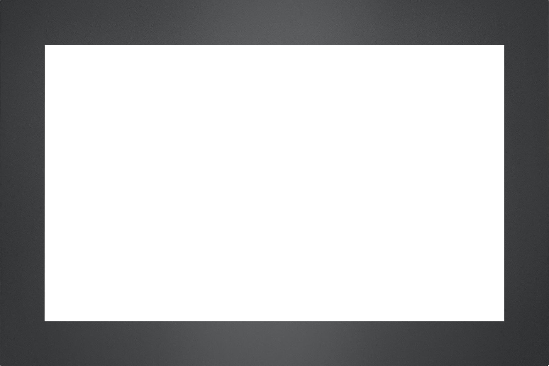 Small 4-Sided Faceplate (for use with 4-Sided Backerplate), Charcoal for Oakville™ 3 Series