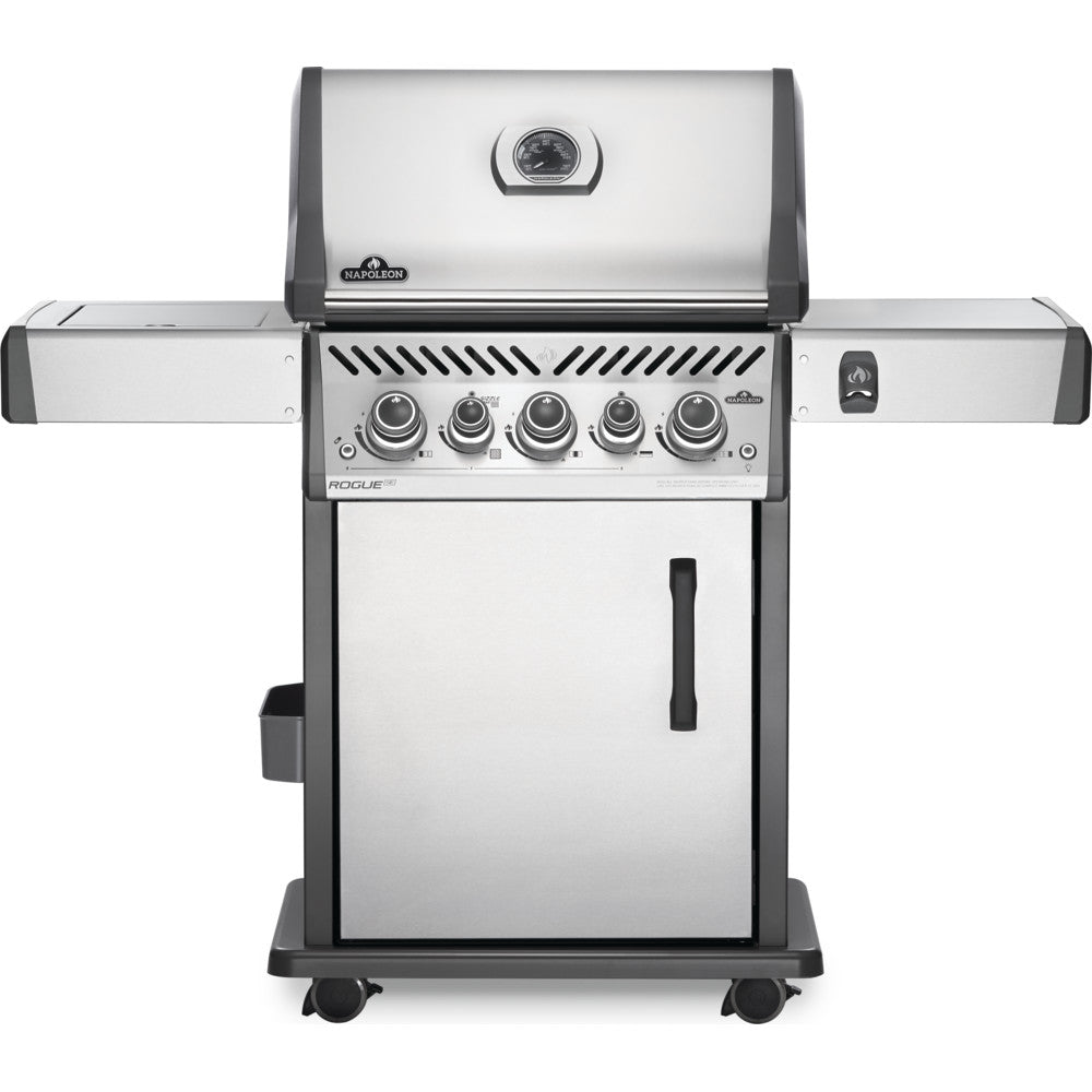 Rogue® SE 425 Propane Gas Grill with Infrared Rear and Side Burners, Stainless Steel