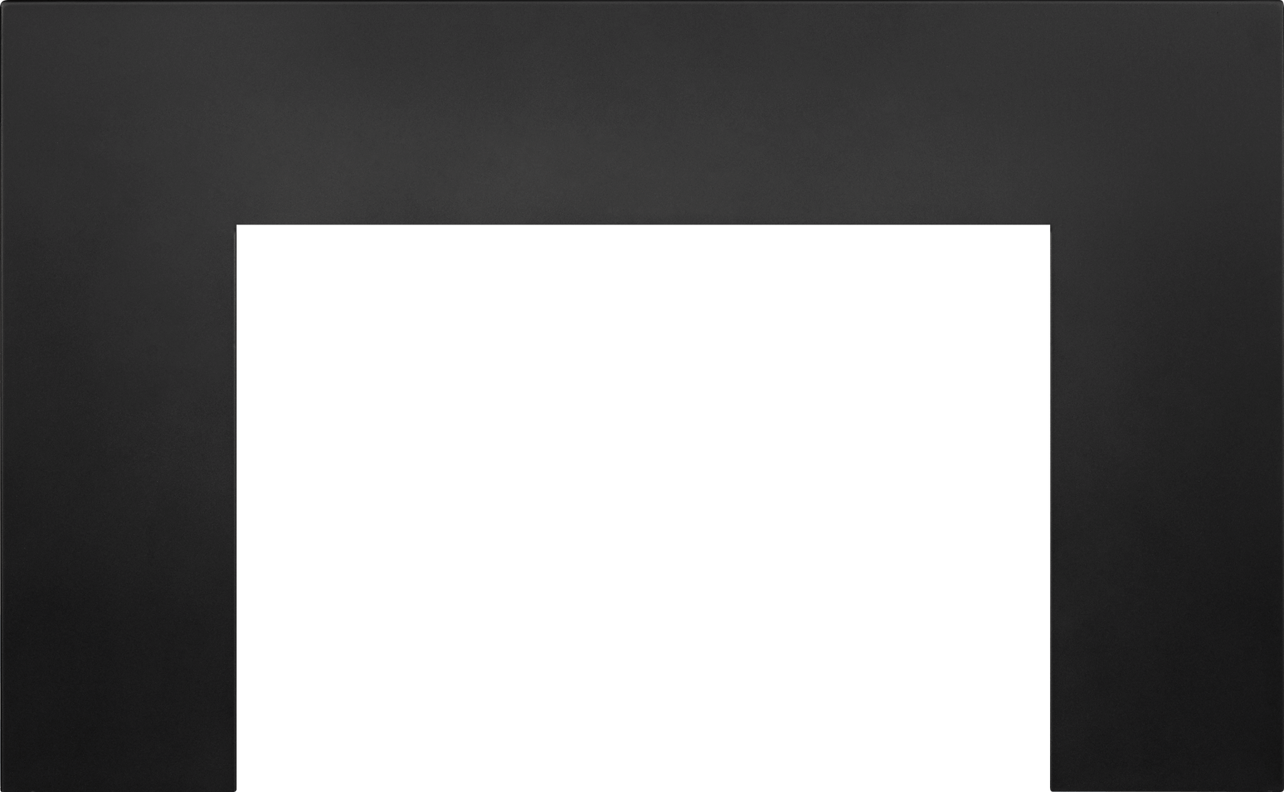 Medium 3-Sided Backerplate, Black for Oakville™ 3 Series