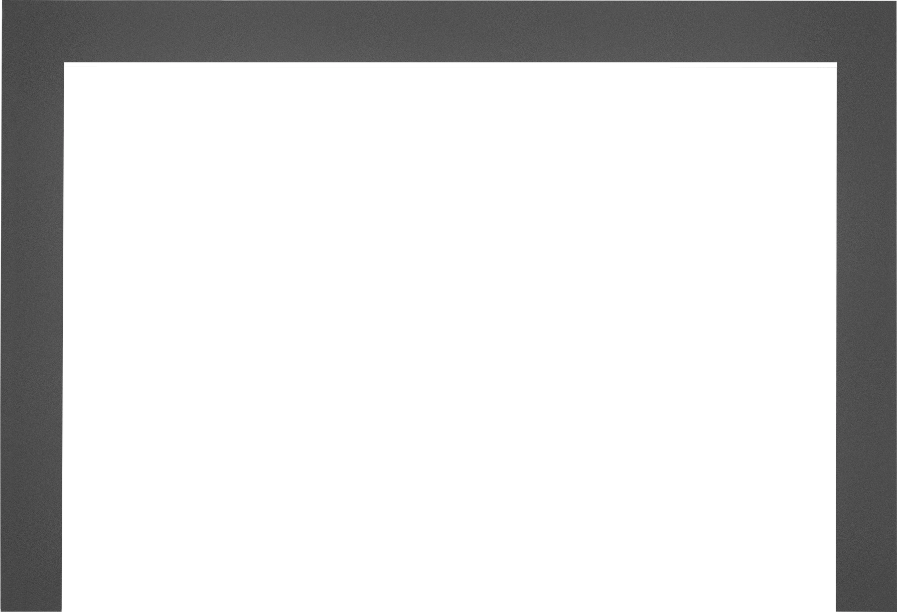 Small 3-Sided Faceplate (for use with 3-Sided Backerplate), Gun Metal for Oakville™ X4