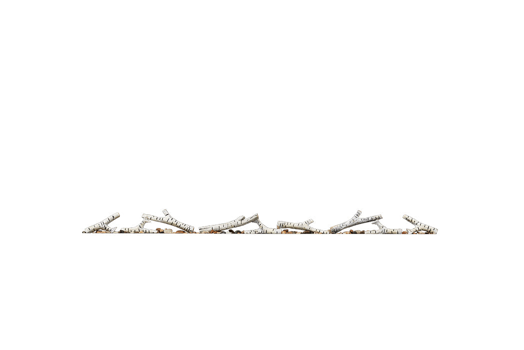 Birch Log Kit with Rocks for Entice™ 60