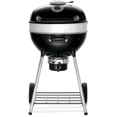 PRO22 Charcoal Kettle Grill, Black