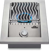 Built-in 500 Series Single Range Top Burner, Stainless Steel Cover