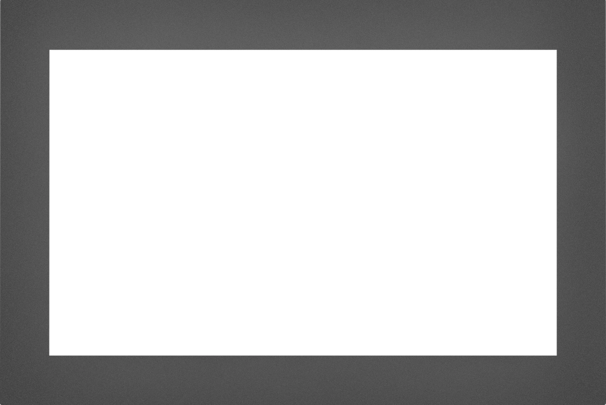 Small 4-Sided Faceplate (for use with 3-Sided Backerplate), Gun Metal for Oakville™ 3 Series