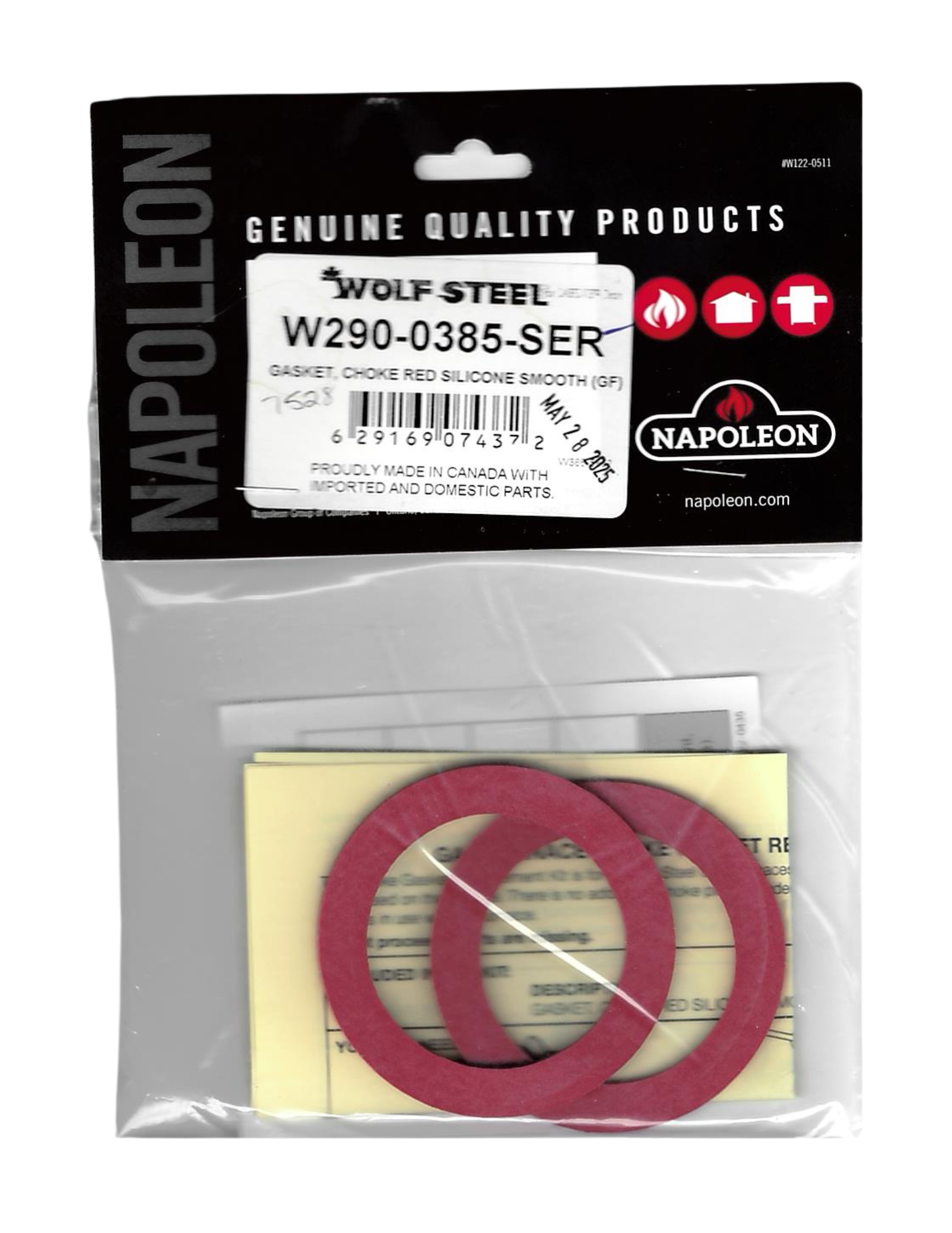 GASKET CHOKE - EXHAUSTER 1 SIDE PSA