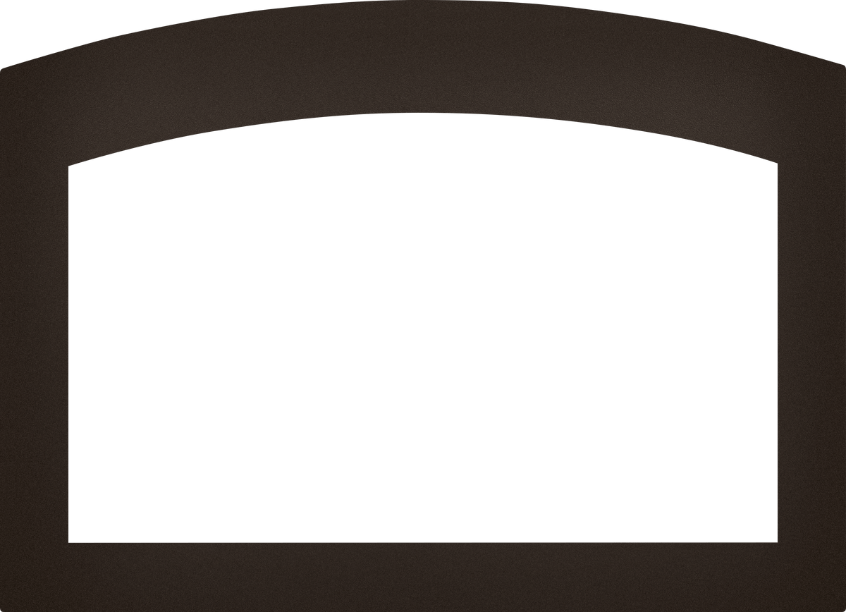 Small Arched 4-Sided Faceplate (for use with 3-Sided Backerplate), Copper for Oakville™ 3 Series