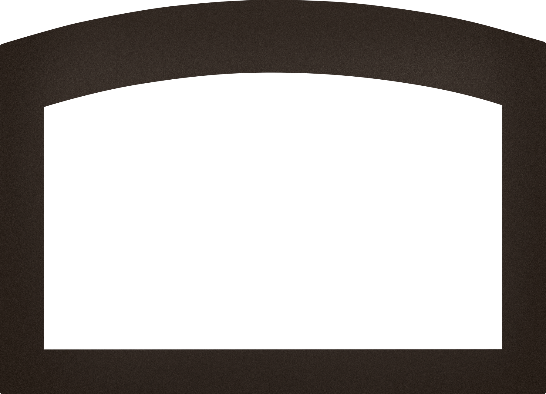 Small Arched 4-Sided Faceplate (for use with 3-Sided Backerplate), Copper for Oakville™ 3 Series