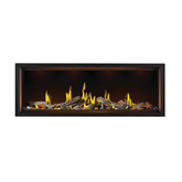 Tall Vector™ 74 with Luminous Logs, Direct Vent Fireplace, Natural Gas, Electronic Ignition