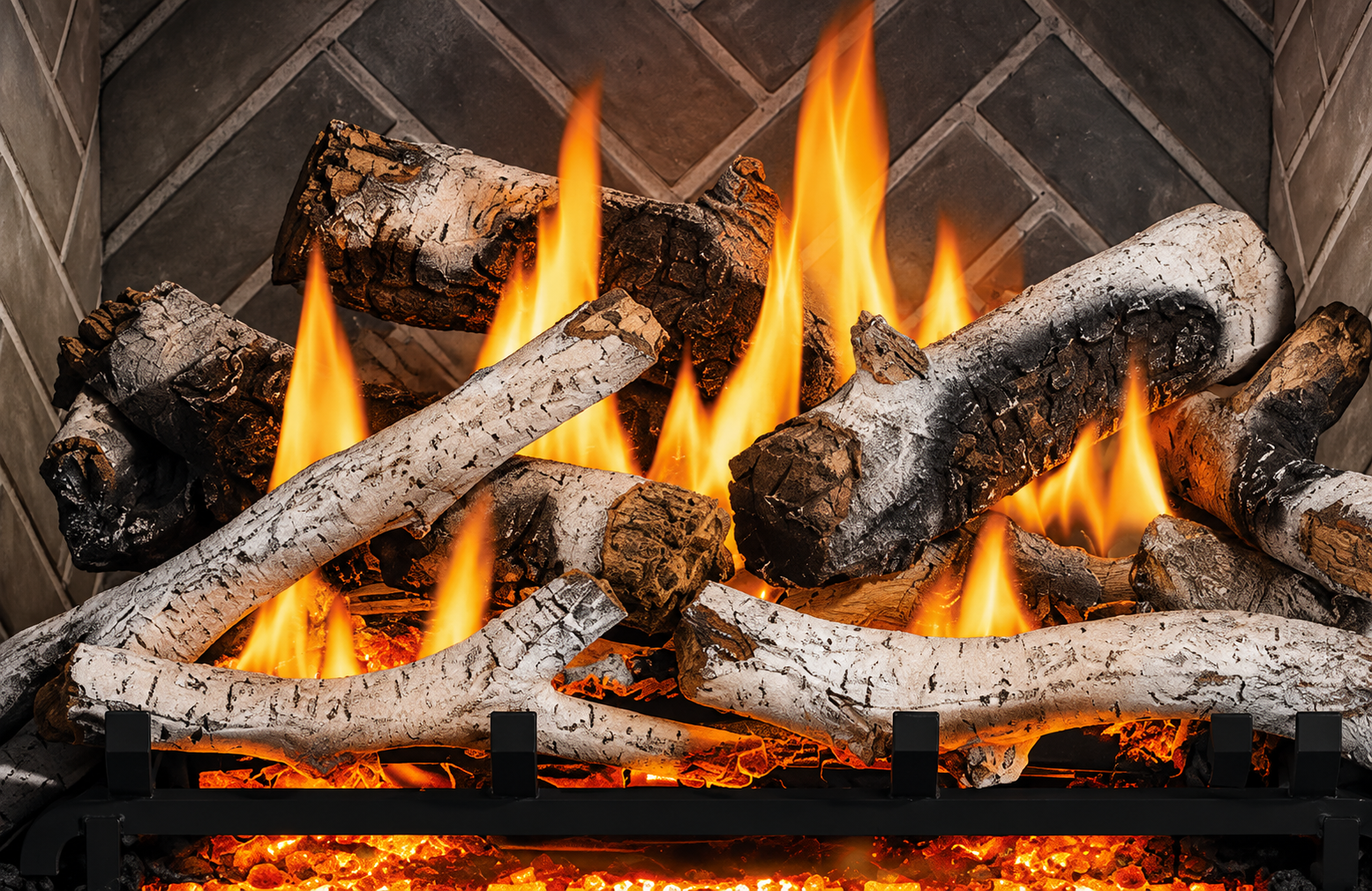 High Definition Birch Log Kit for Elevation™ X 36