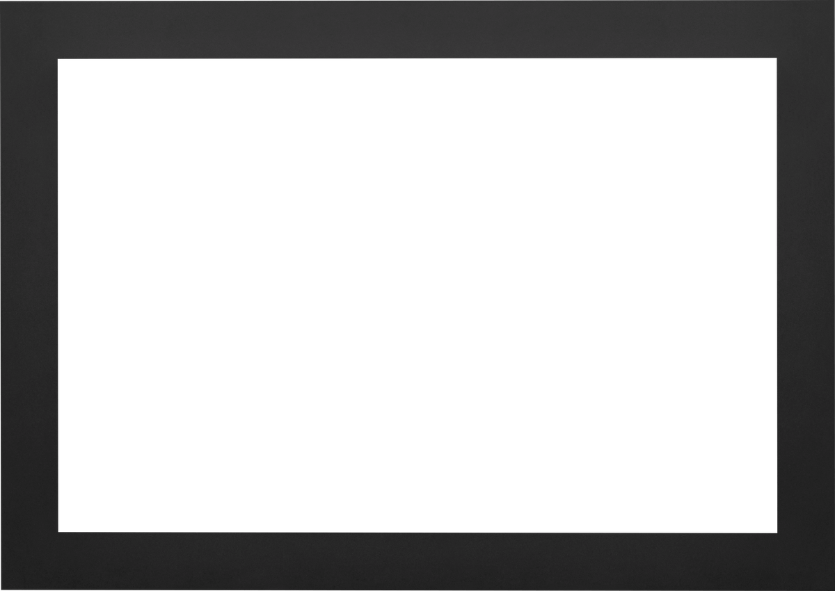 Small 4-Sided Faceplate (for use with 4-Sided Backerplate), Black for Oakville™ X4