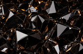 Large Black Crystal Media - 8 Pieces