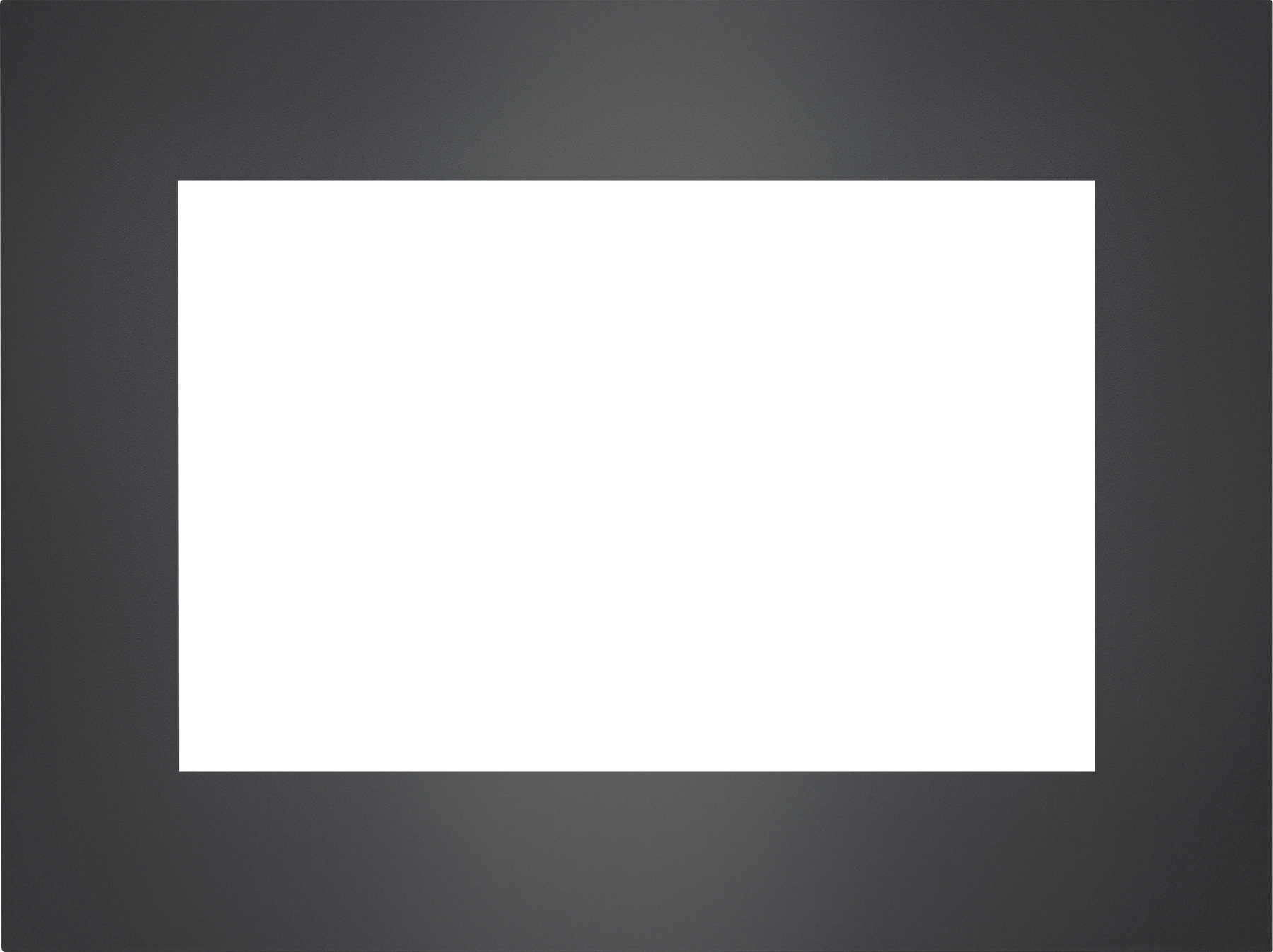 Large 4-Sided Faceplate (for use with 4-Sided Backerplate), Charcoal for Oakville™ 3 Series