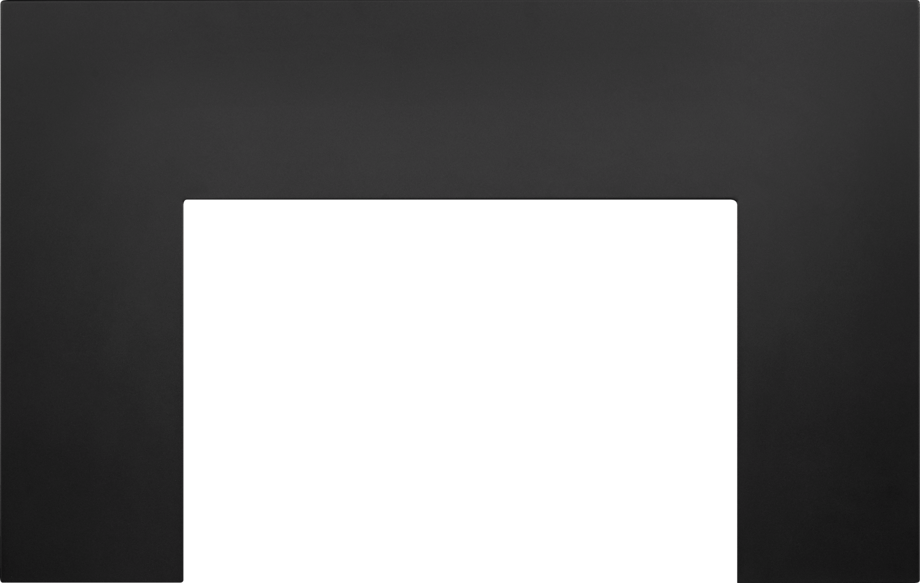 Large 3-Sided Backerplate, Black for Oakville™ 3 Series