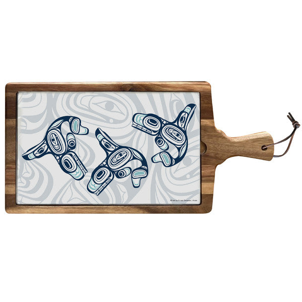 INDIGENOUS ART SERVING BOARD