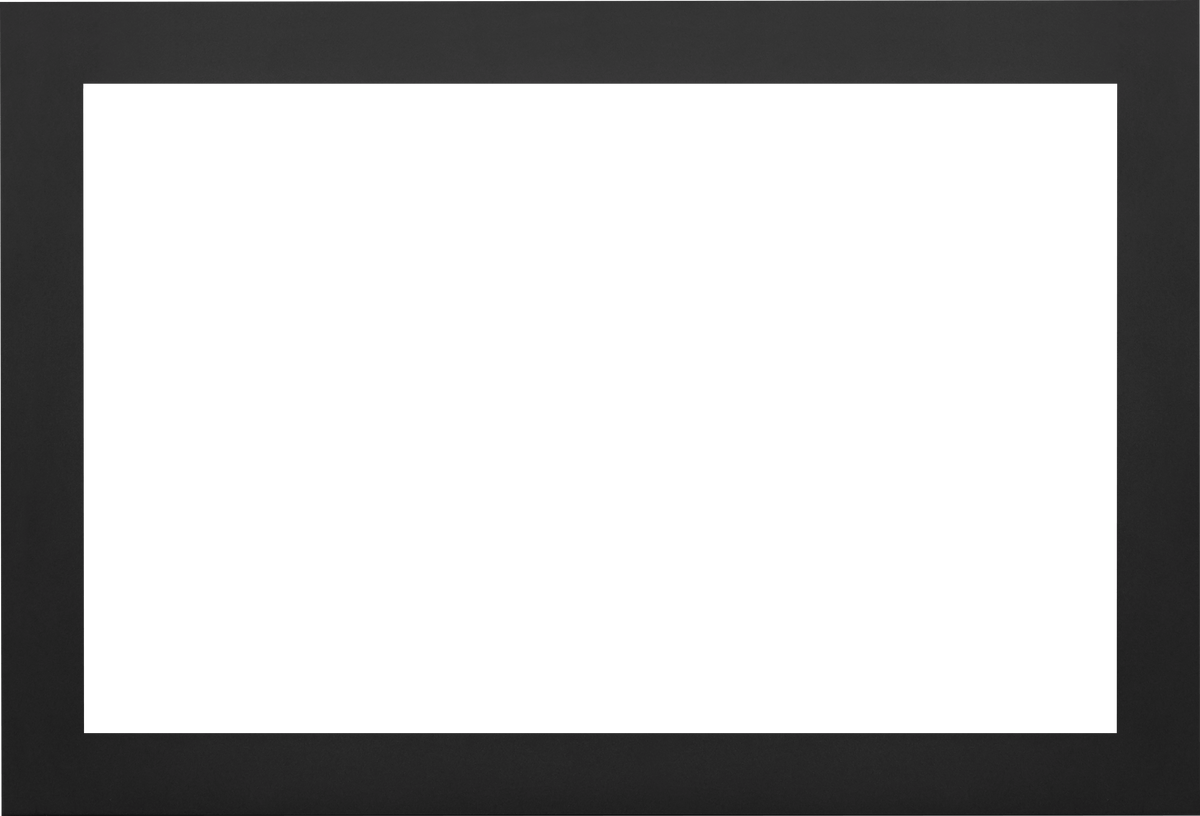 Small 4-Sided Faceplate (for use with 3-Sided Backerplate), Black for Oakville™ X4