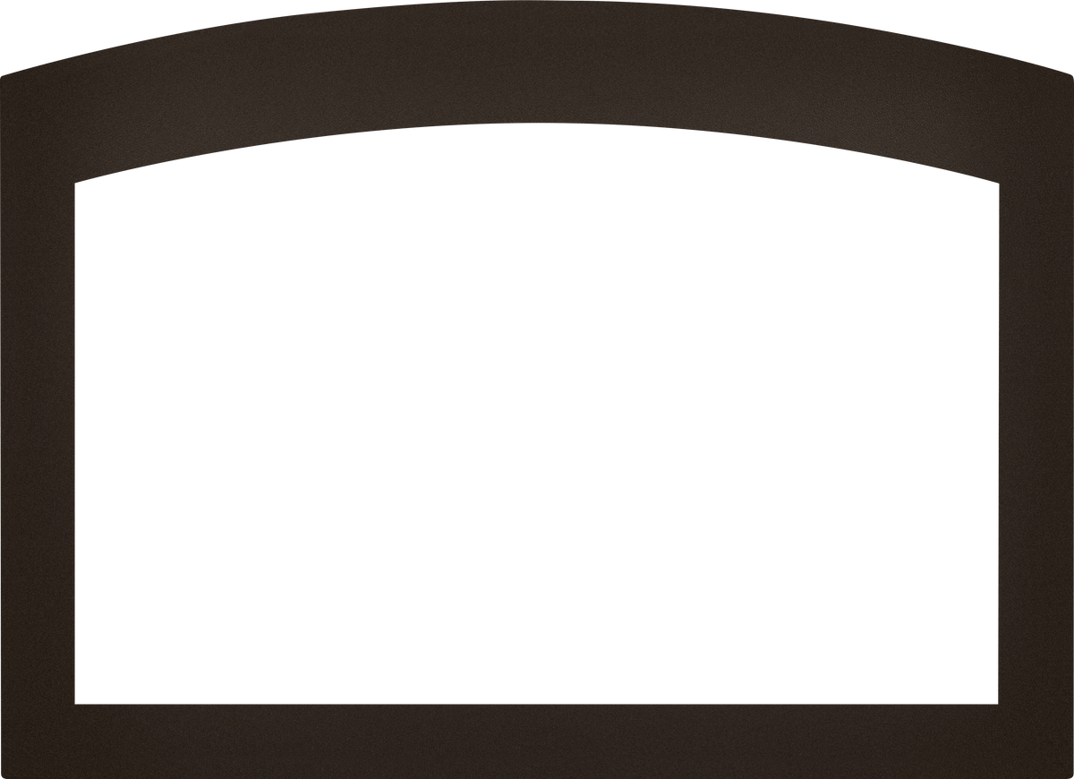 Small Arched 4-Sided Faceplate (for use with 3-Sided Backerplate), Copper for Oakville™ X4