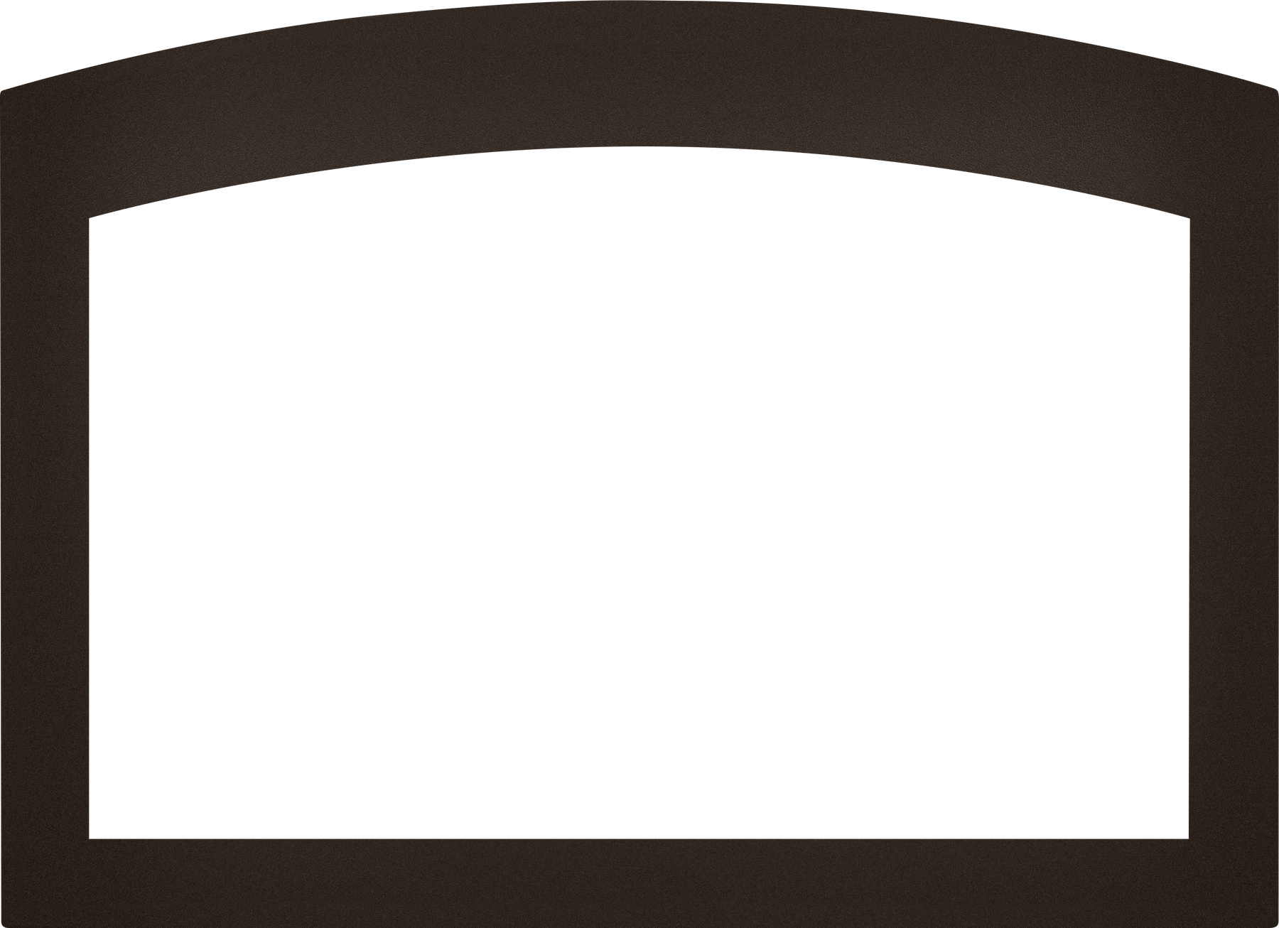 Small Arched 4-Sided Faceplate (for use with 3-Sided Backerplate), Copper for Oakville™ X4