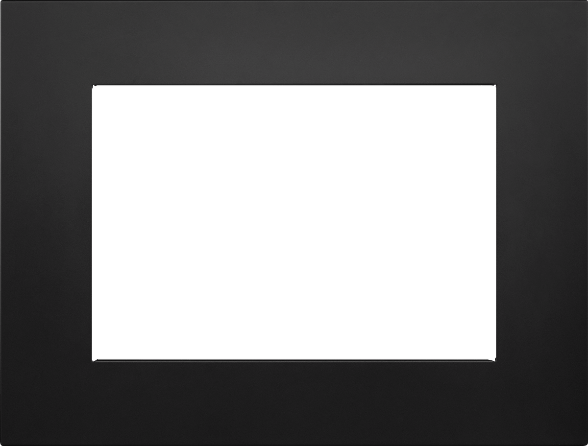 Large 4-Sided Backerplate, Black for Oakville™ 3 Series