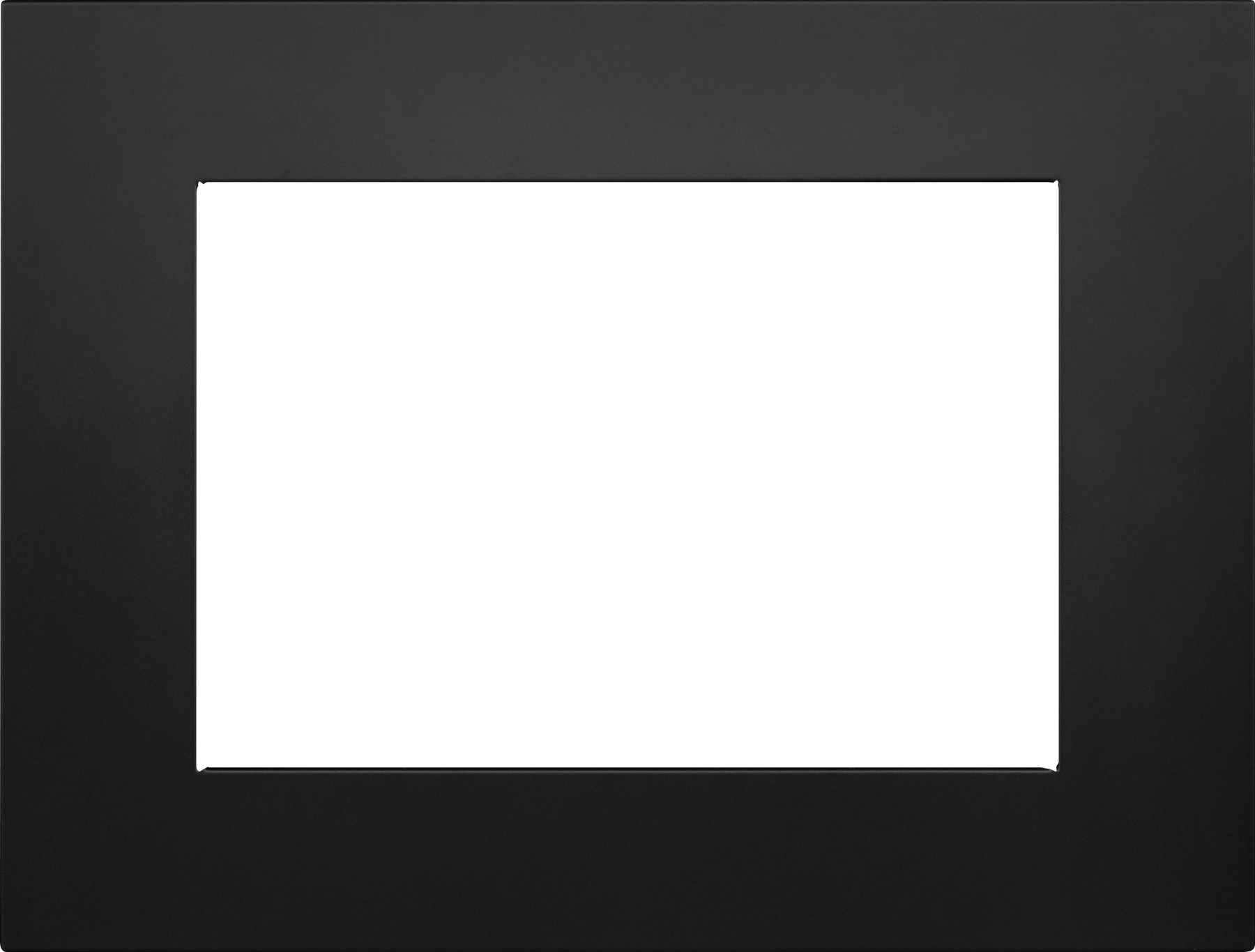 Large 4-Sided Backerplate, Black for Oakville™ 3 Series