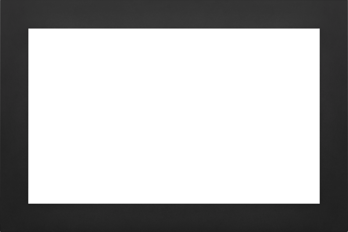 Small 4-Sided Faceplate (for use with 4-Sided Backerplate), Black for Oakville™ 3 Series