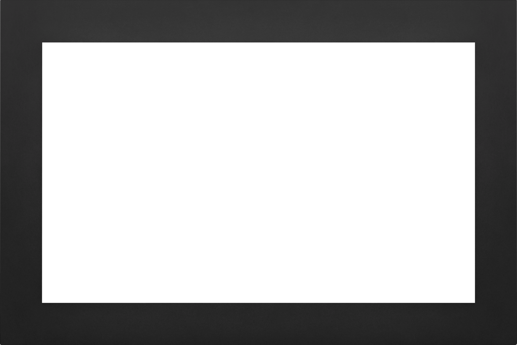 Small 4-Sided Faceplate (for use with 4-Sided Backerplate), Black for Oakville™ 3 Series