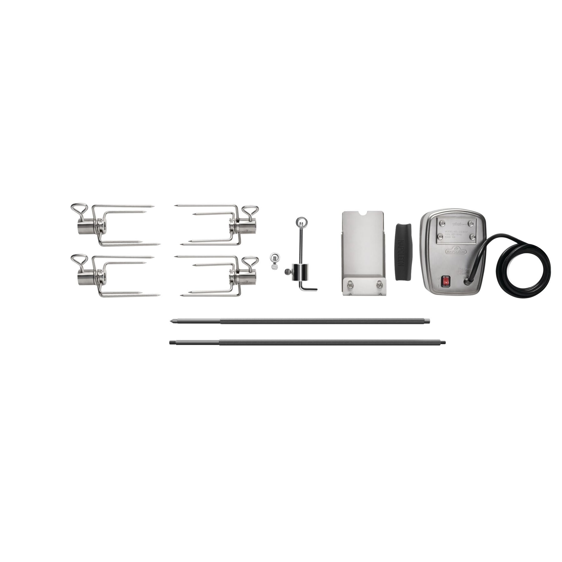Commercial Grade Rotisserie Kit for Built-in 44 Grill Models