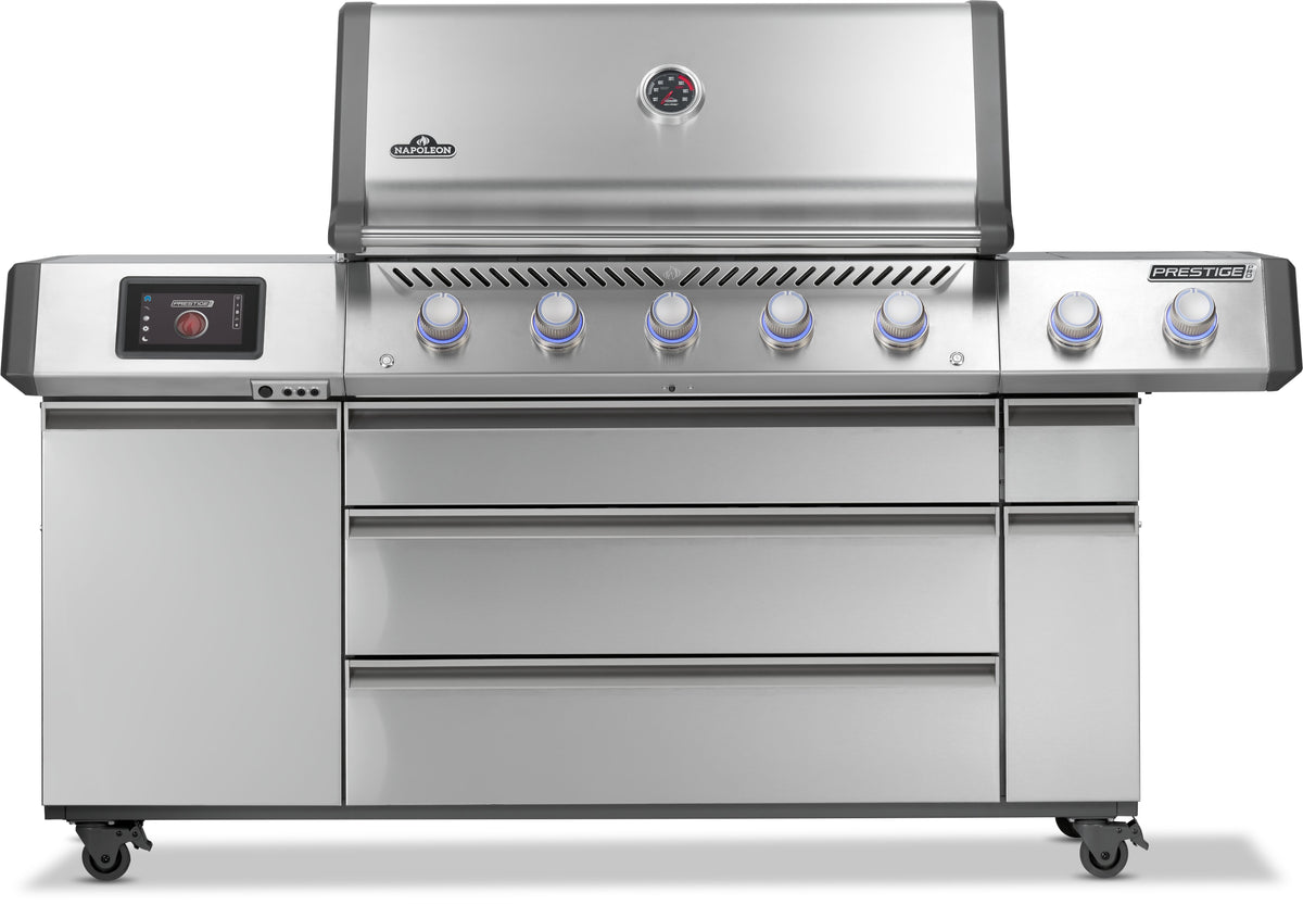 Prestige® PRO 665 Elite Propane Gas Grill with Smart Technology & Electric Smoker Box