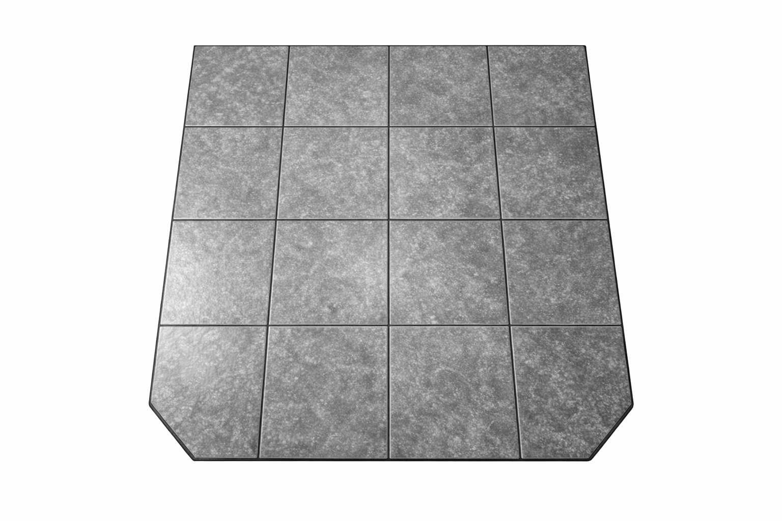 NORTH SEA Straight Hearth Pad 54" x 48"