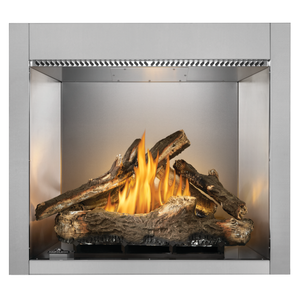 Riverside 36 Outdoor Gas Fireplace, Electronic Ignition