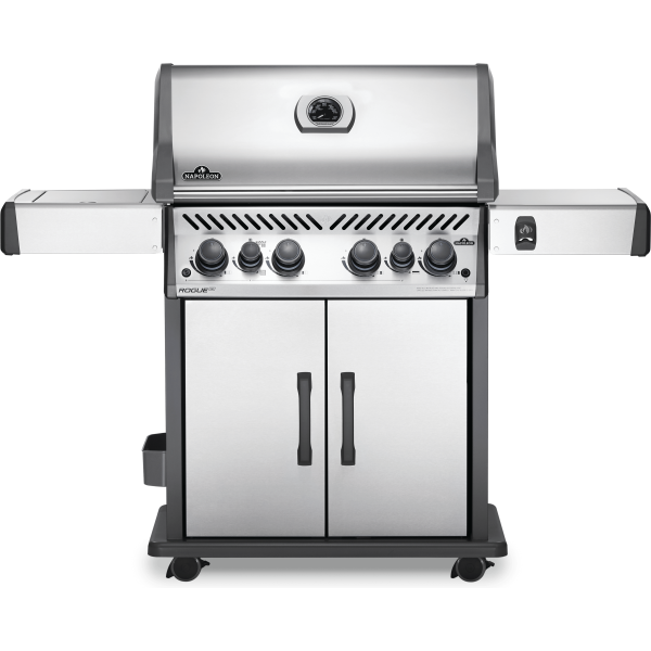 Rogue® SE 525 Natural Gas Grill with Infrared Rear and Side Burners, Stainless Steel
