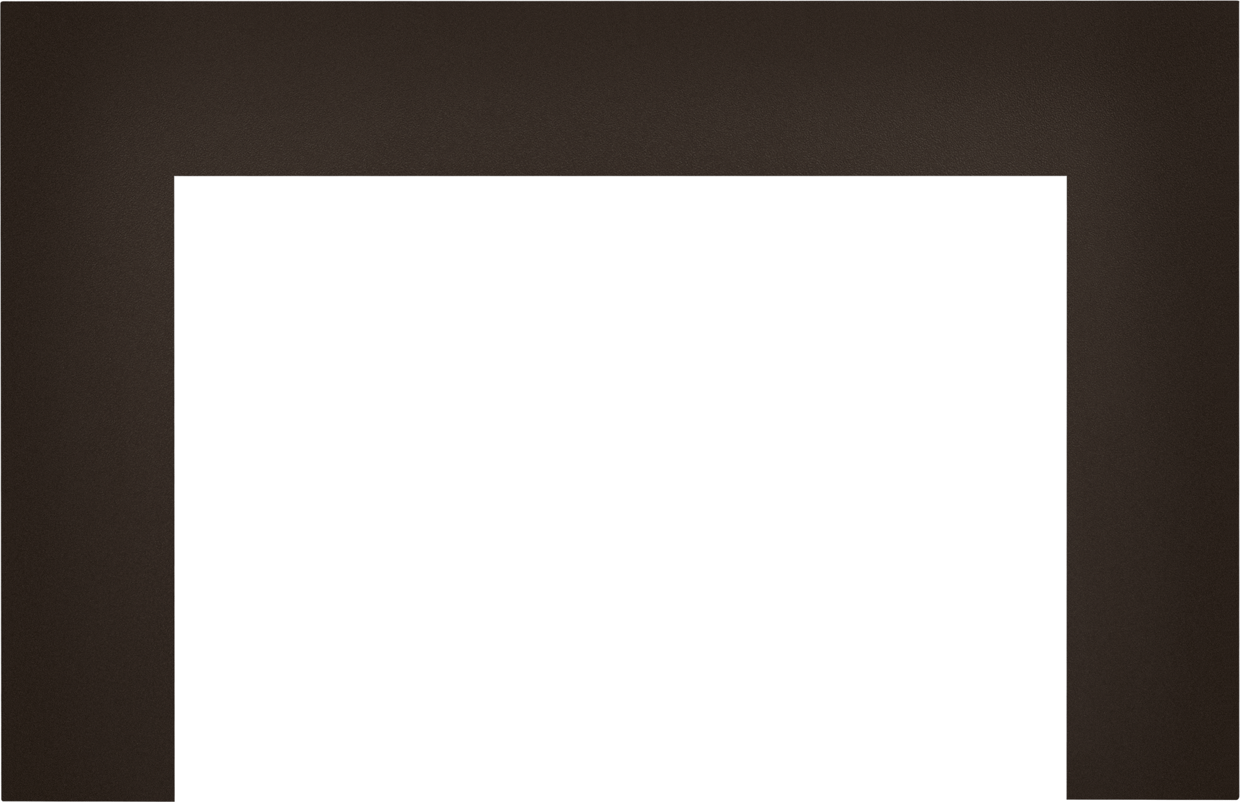 Large 3-Sided Faceplate (for use with 3-Sided Backerplate), Copper for Oakville™ 3 Series