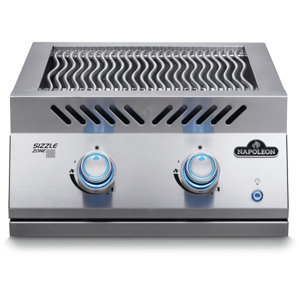 Built-In 700 Series 18" Dual Infrared Burner Propane, Stainless Steel