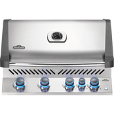 Built-in Prestige® 500 Propane Gas Grill Head with Infrared Rear Burner, Stainless Steel