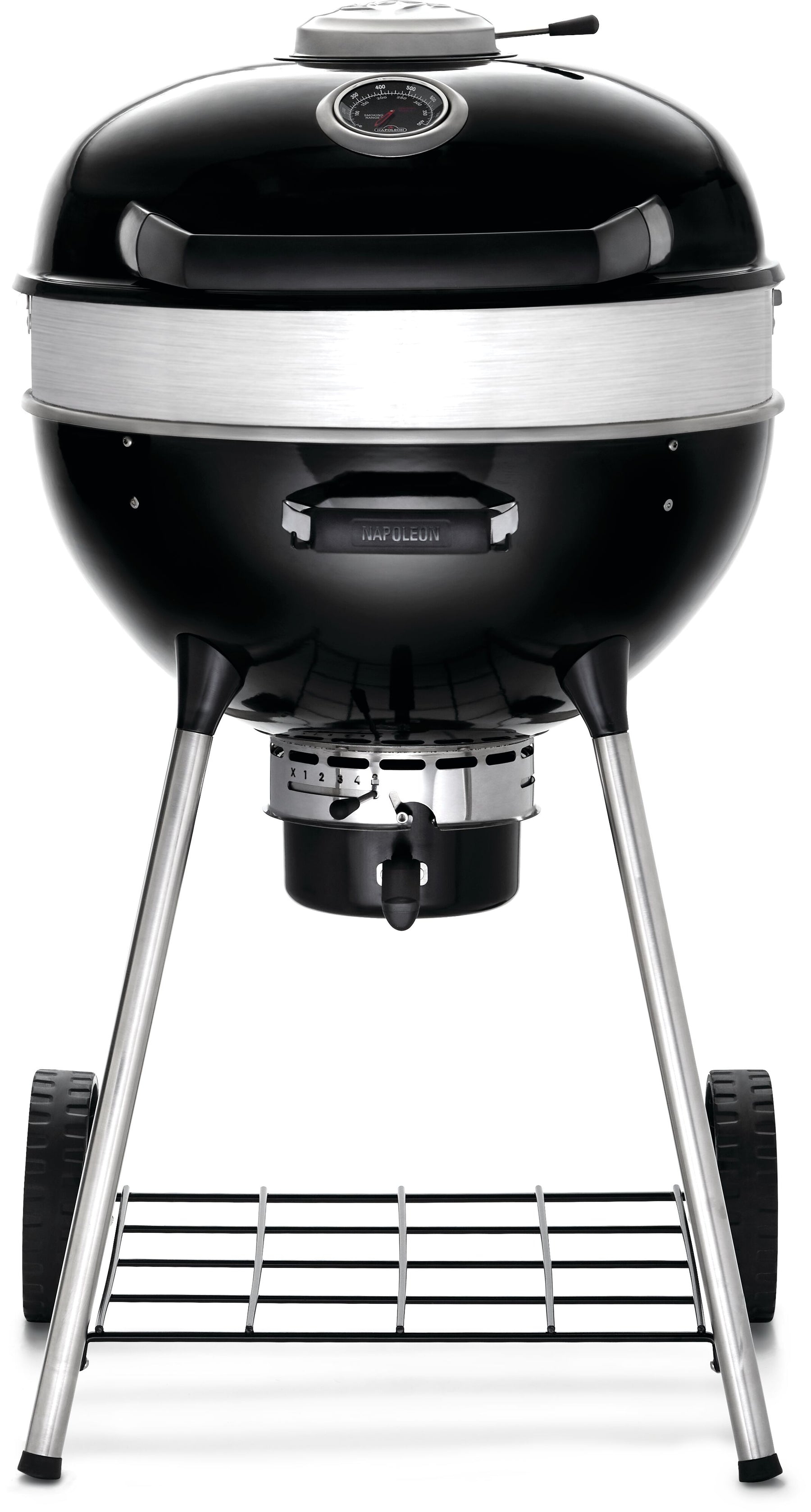 PRO22 Charcoal Kettle Grill, Black