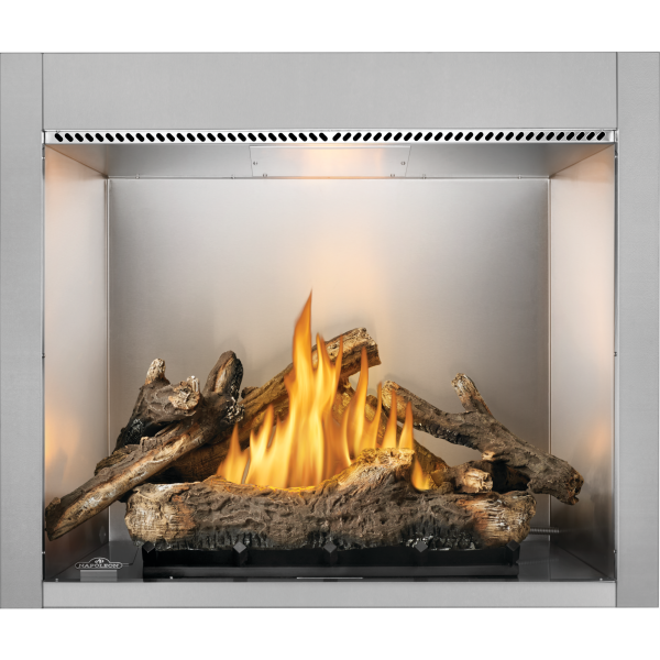 Riverside 42 Outdoor Gas Fireplace, Electronic Ignition