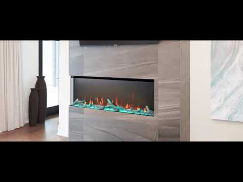 Trivista™ Primis 60 Three-Sided Built-in Electric Fireplace