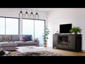The Bella Electric Fireplace Media Console