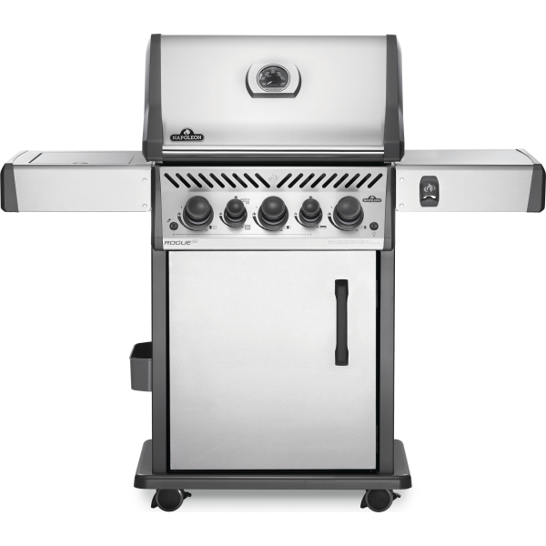 Rogue® SE 425 Natural Gas Grill with Infrared Rear and Side Burners, Stainless Steel