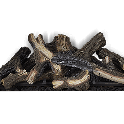 High Definition Split Oak Log Kit for Elevation™ X 42