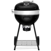 Rebel PRO 22 Charcoal Kettle Grill, Black