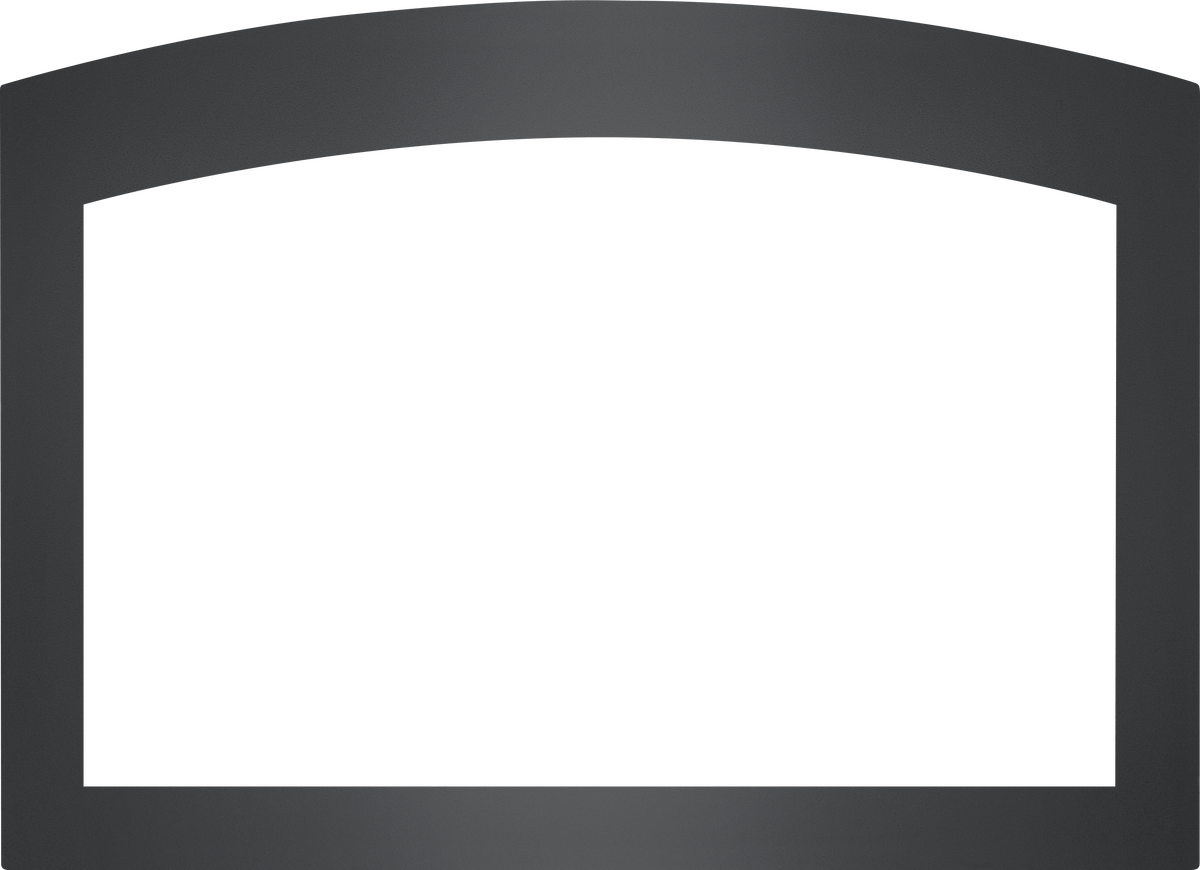 Small Arched 4-Sided Faceplate (for use with 3-Sided Backerplate), Charcoal for Oakville™ X4