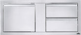 42" X 16" Single Door & Double Drawer Combo