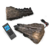 Remote Control (Includes 2 Log Pieces to Conceal the Receiver) for Fiberglow Series