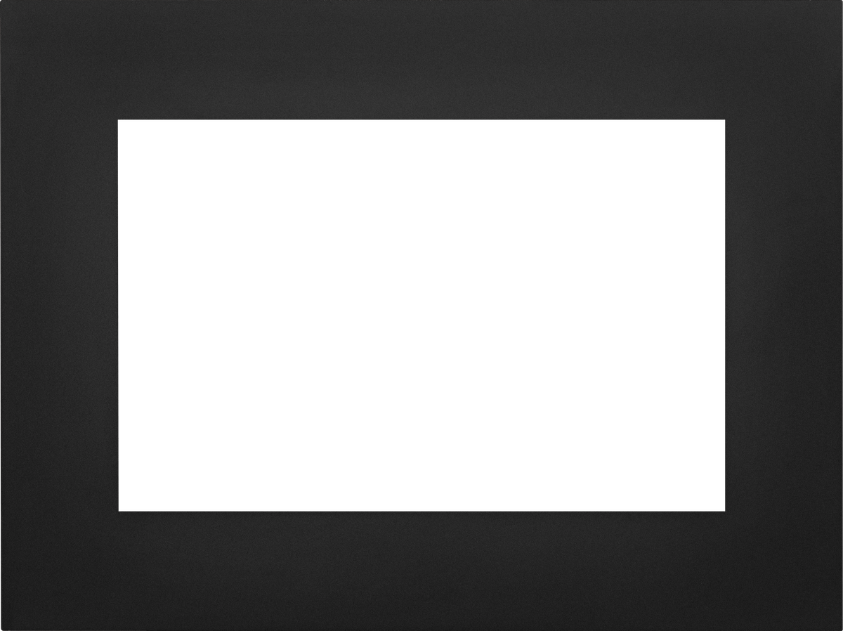 Large 4-Sided Faceplate (for use with 4-Sided Backerplate), Black for Oakville™ 3 Series