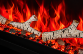 Birch Log Kit with Rocks for Entice™ 36/42