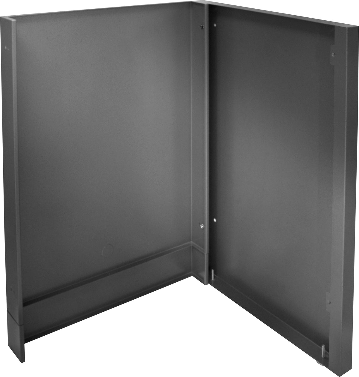 OASIS™ Enclosure Kit for Fridge - End of Run, Matte Black