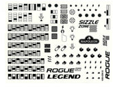 LABEL, DECALS, STN STL CONT PANEL