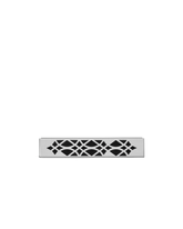 Satin Chrome Plated Ornamental Trivet for Haliburton™