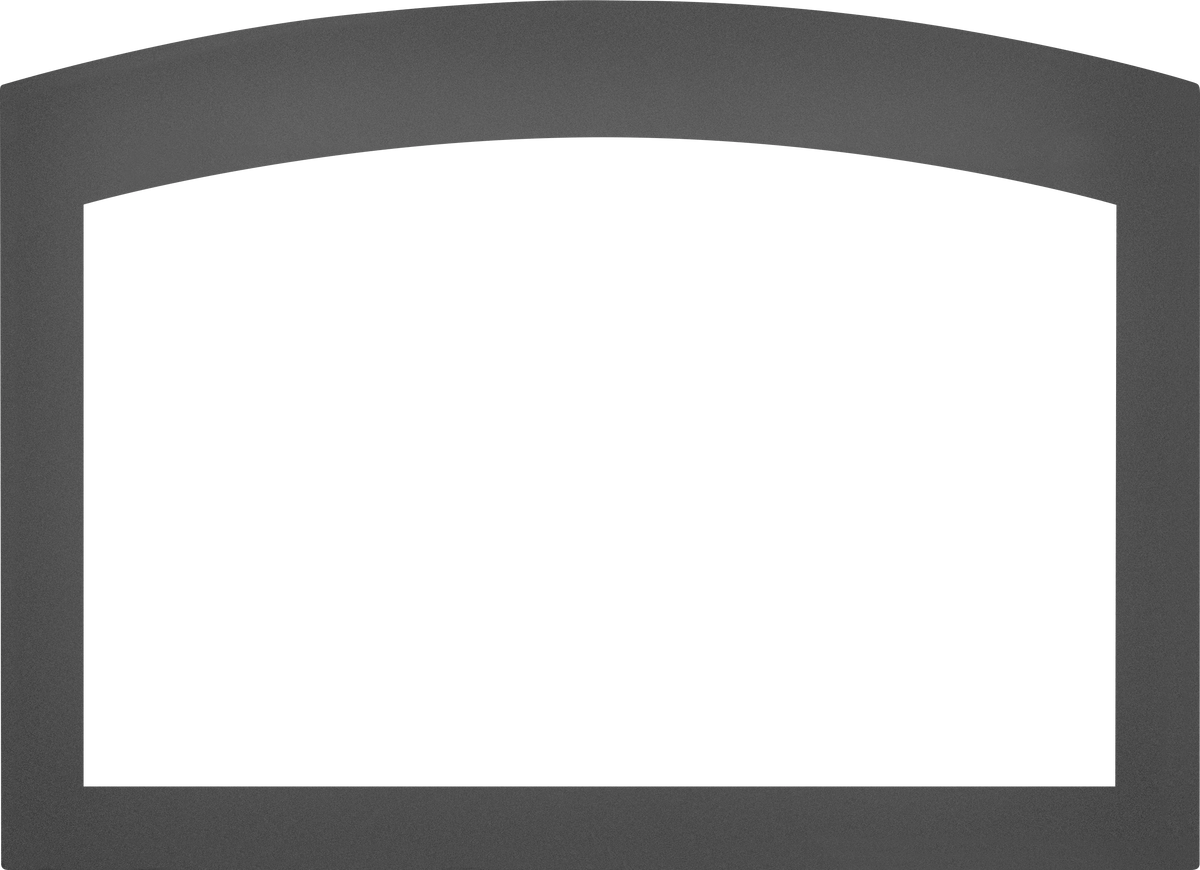 Small Arched 4-Sided Faceplate (for use with 3-Sided Backerplate), Gun Metal for Oakville™ X4