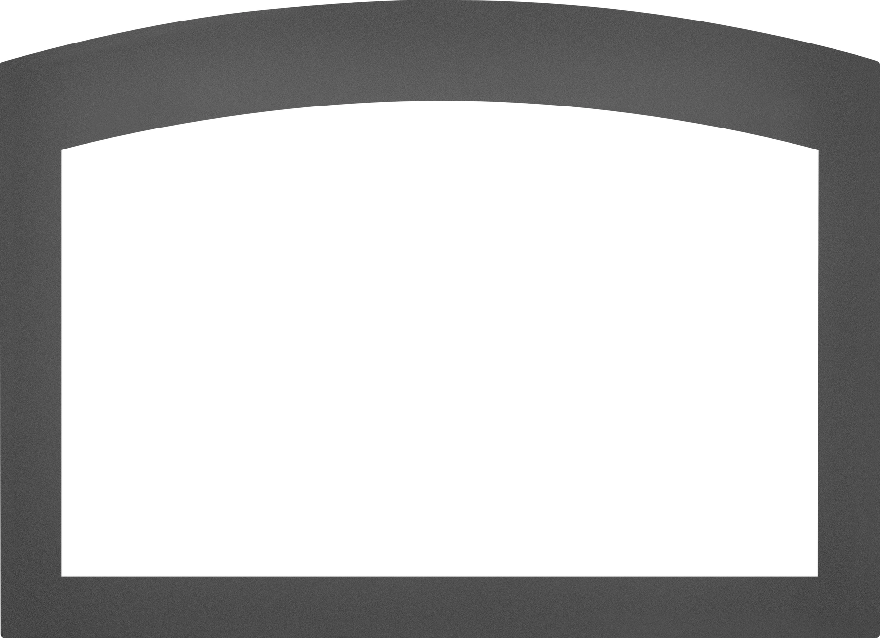 Small Arched 4-Sided Faceplate (for use with 3-Sided Backerplate), Gun Metal for Oakville™ X4